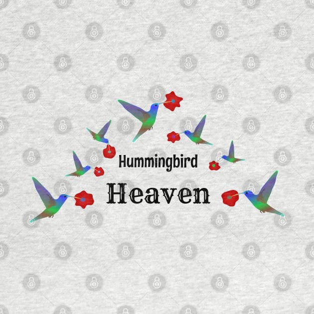 Hummingbird Heaven, Happy Birds Design by Davey's Designs